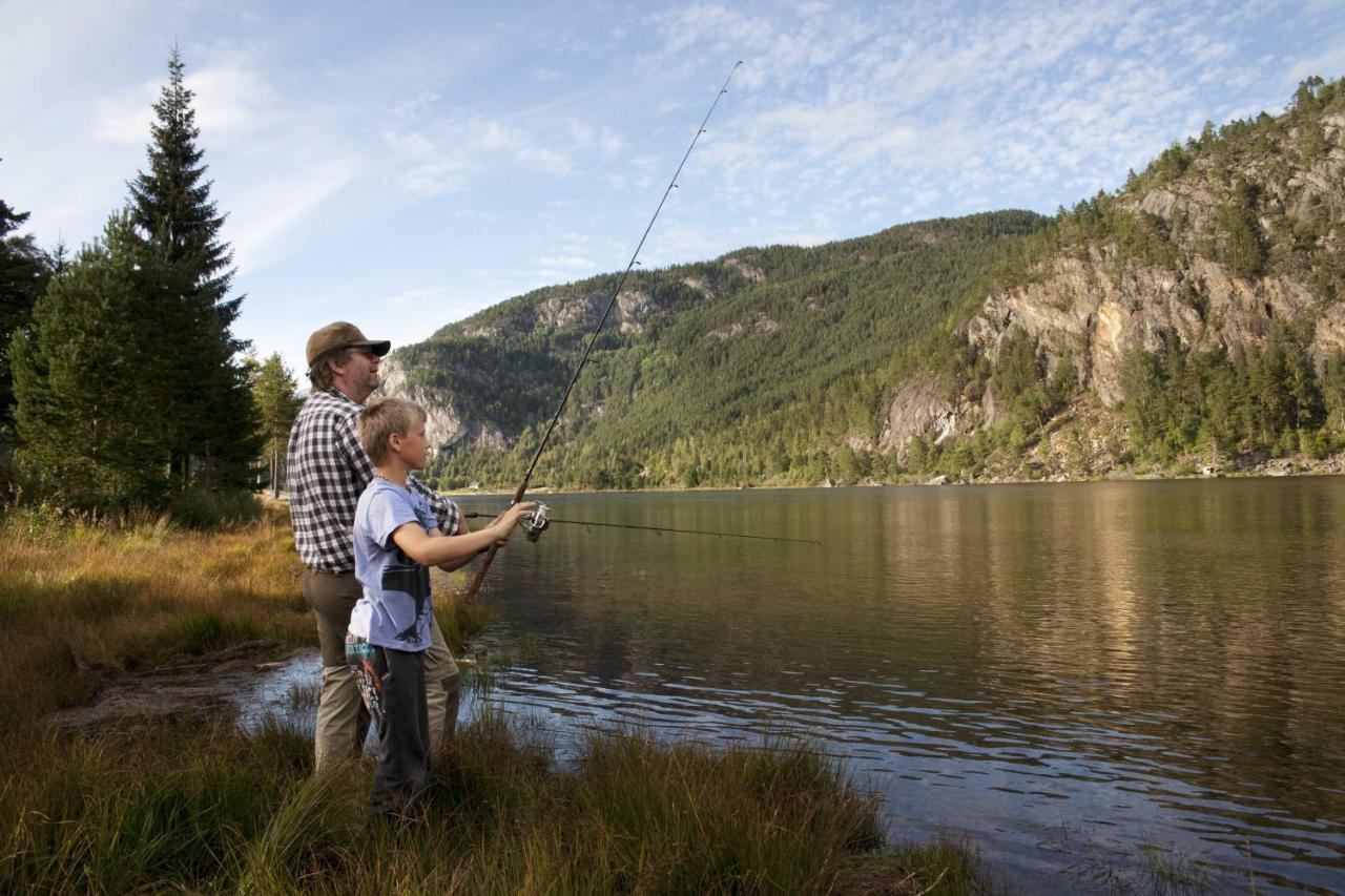 Solvgarden Camping Rysstad 외부 사진
